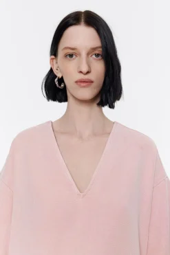 Outlet BIMBA Y LOLA Vestido Denim Corto Rosa