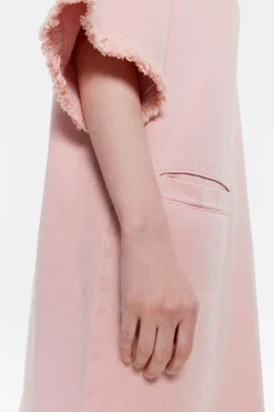 Outlet BIMBA Y LOLA Vestido Denim Corto Rosa