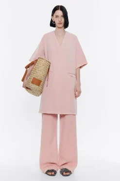 Outlet BIMBA Y LOLA Vestido Denim Corto Rosa