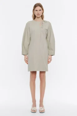 Best BIMBA Y LOLA Vestido Mini Algodon Verde Claro