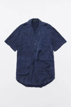 Fashion BIMBA Y LOLA Vestido Oversize Fluido Azul Lavado