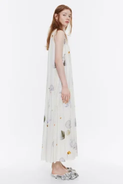 Hot BIMBA Y LOLA Vestido Oversize Waves Marfil